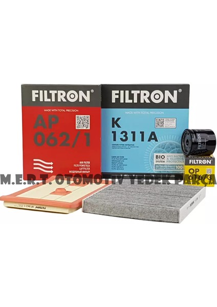 Seat Leon 1.2 Tsı ve 1.4 Tsı Filtron Filtre Bakım Seti 2013-2018