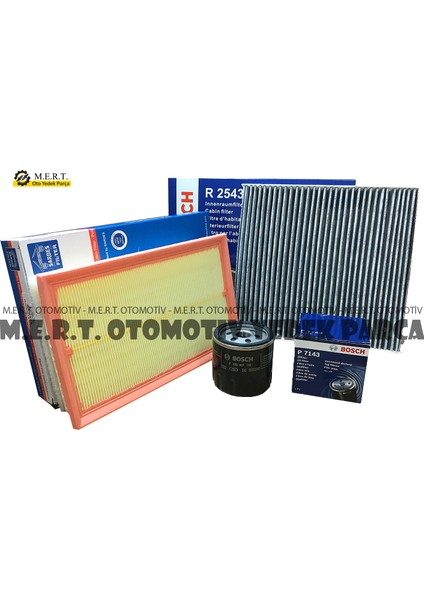 Seat Ateca 1.5 Tsı Filtre Bakım Seti Hava-Yağ-Polen