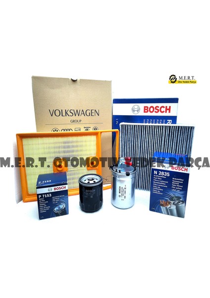 Volkswagen Polo 1.4 Tdı Dizel Filtre Bakım Seti (2014-2017) (488190497)