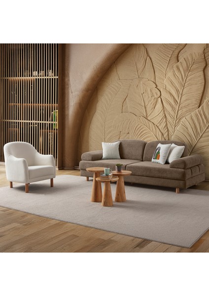 Aries Yataklı Sandıklı Koltuk Takımı 3+1 Kahverengi