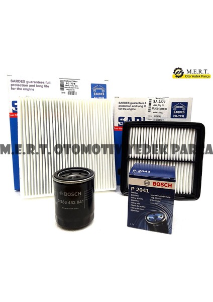 Honda City 1.4 Filtre Bakım Seti (2009-2011)