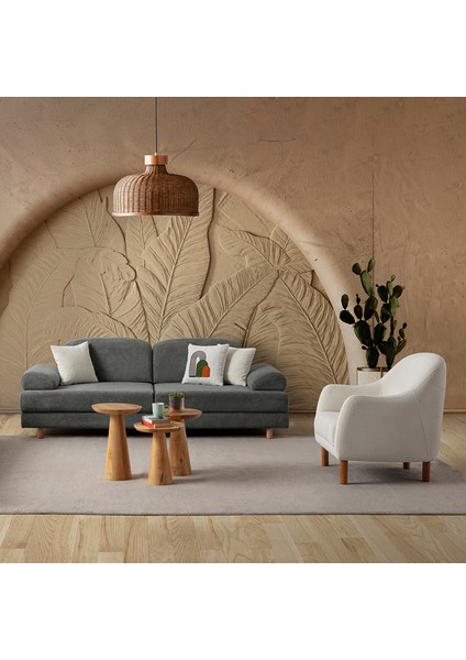 Aries Yataklı Sandıklı Koltuk Takımı 3+1 Antrasit fırsatları