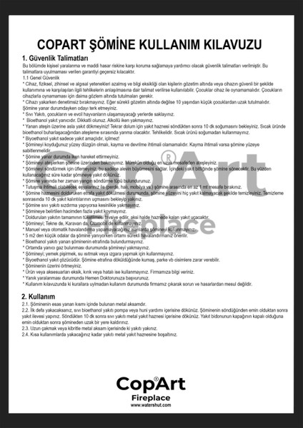 Meta Biyoetanol Masaüstü Şömine -1 Lt Yakıt Hediyeli indirimleri