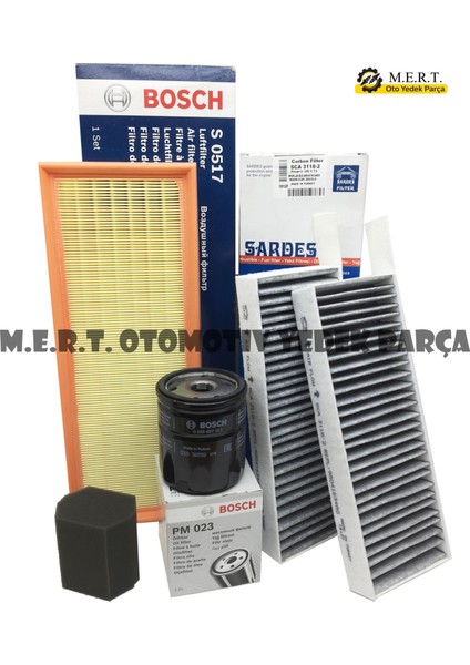 Peugeot 308 1.2 Puretech Filtre Seti ve Ineo Htc Motor Yağı 130 Hp fiyatları