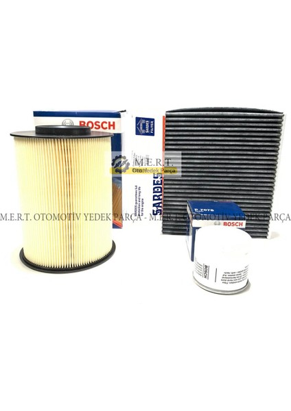 Ford Kuga 1.6 Benzinli Ecoboost Filtre Bakım Seti Hava,yağ,polen