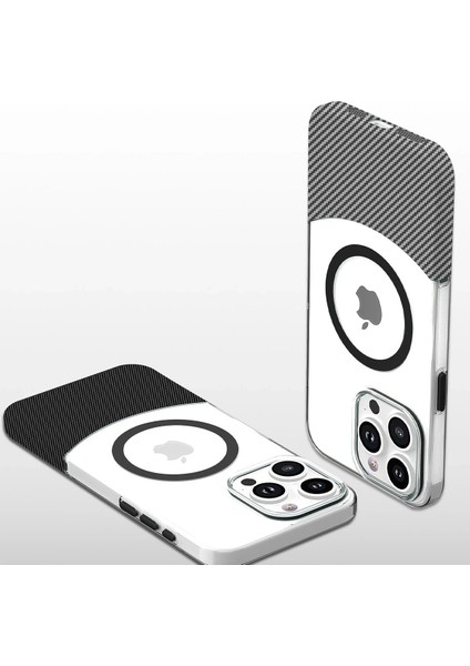 More-Tr Joko Iphone 16 Carbon Puzzle Magsafe Kapak - Beyaz fiyatları