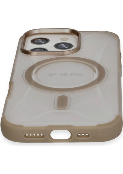 More-Tr Joko Iphone 16 Pro Max Hilton Magsafe Kapak - Gold fırsatları