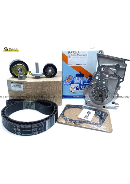 Clio 3 1.4-1.6 16V Triger Seti ve Devirdaim Su Pompası