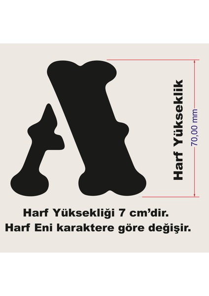 Ada Sanatsal Stencil Harf Boyama Şablonu X002 modelleri