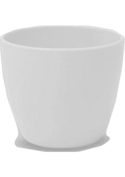 Kaktüs Saksı Kare Beyaz 8 x 8 x 7 cm -KRS-400