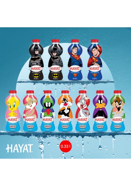 Maskot Su Looney Tunes 12X330 ml modelleri