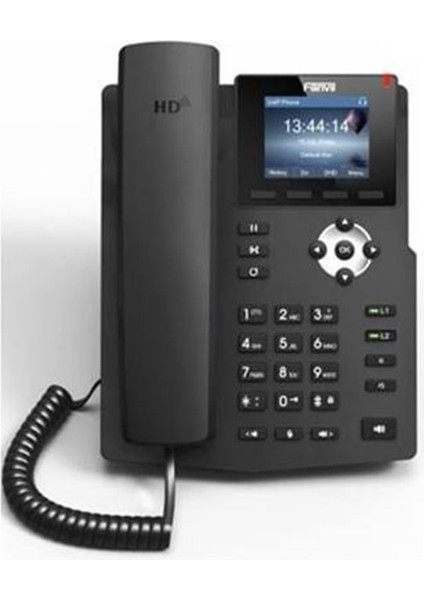 X3SP Renkli Ekran PoE IP Masaüstü Telefon fırsatları