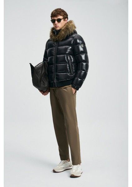 Erkek Jeam Kaz Tüyü Mont 112120240 Siyah fiyatları