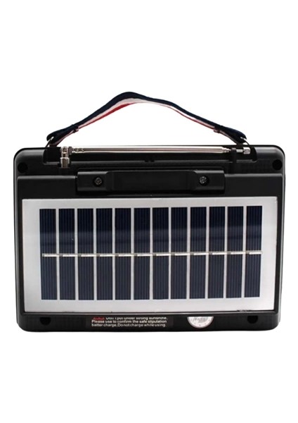 KTF-1428 Nostaljik Solar Enerjili Bluetooth Speaker – Radyo, Sd/usb Mp3 Çalar, Güçlü Taşınabilir Hoparlör