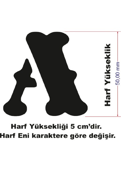 Ada Sanatsal Stencil Harf Boyama Şablonu X005 fiyatları