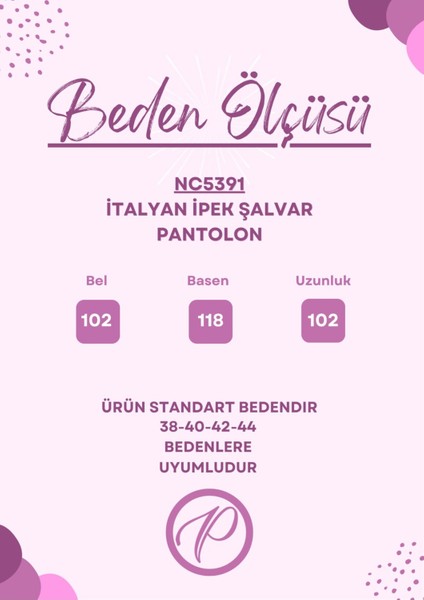 NC5391 Italyan Ipek Şalvar Pantolon Siyah indirimleri