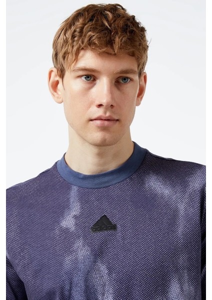 M Fi 3s T Mens Multicolored Antrenman T-Shirt Erkek Antrenman Tişört Mavi modelleri