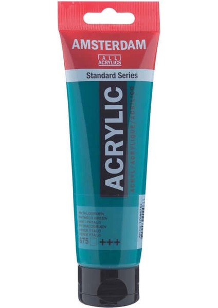 Amsterdam Akrilik Boya 120 Ml. 675 Phthalo Green