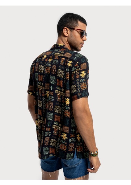 Relax Fit Erkek Gömlek K.Kol