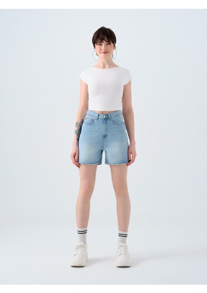 Regular Fit Kadın Şort
