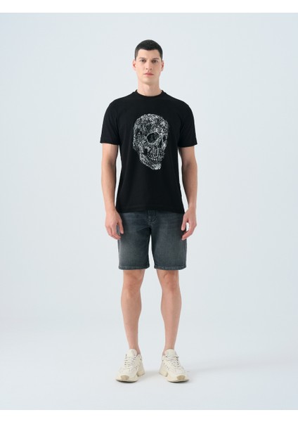 Slim Fit Erkek Şort