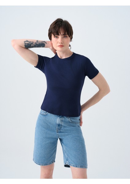 Fitted Kadın Tshirt K.kol