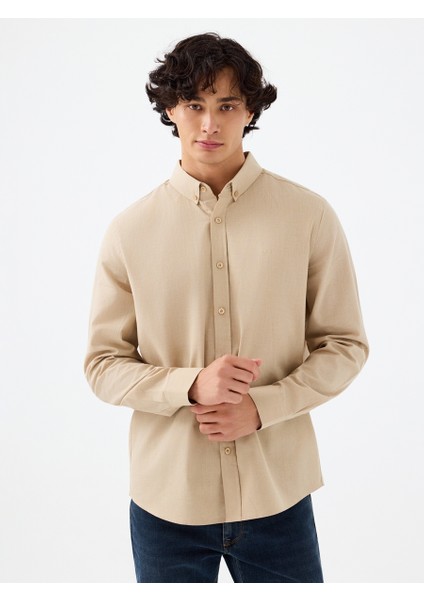 Regular Fit Erkek Gömlek U.kol
