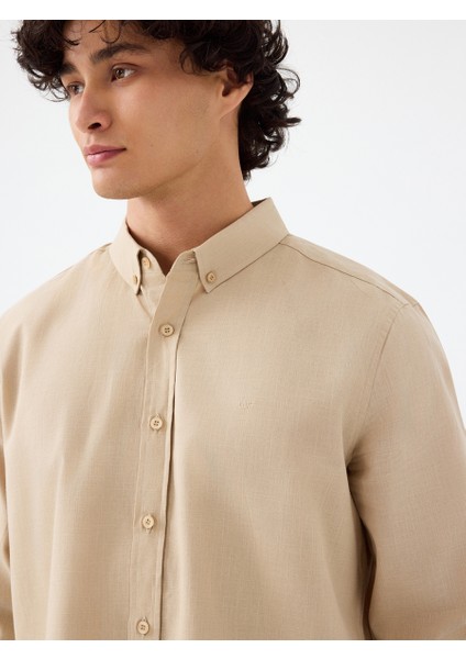 Regular Fit Erkek Gömlek U.kol