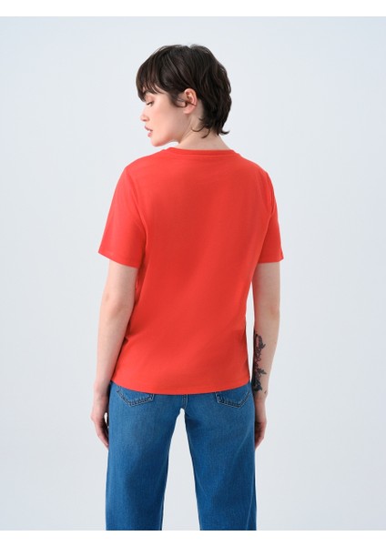 Regular Fit Kadın Tshirt K.kol