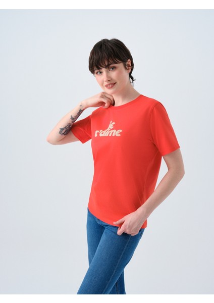 Regular Fit Kadın Tshirt K.kol