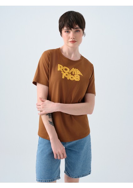 Regular Fit Kadın Tshirt K.kol