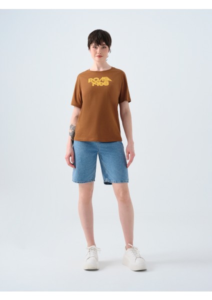 Regular Fit Kadın Tshirt K.kol