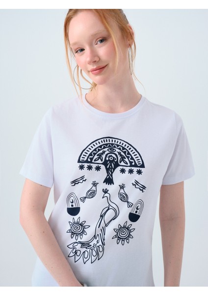 Regular Fit Kadın Tshirt K.kol