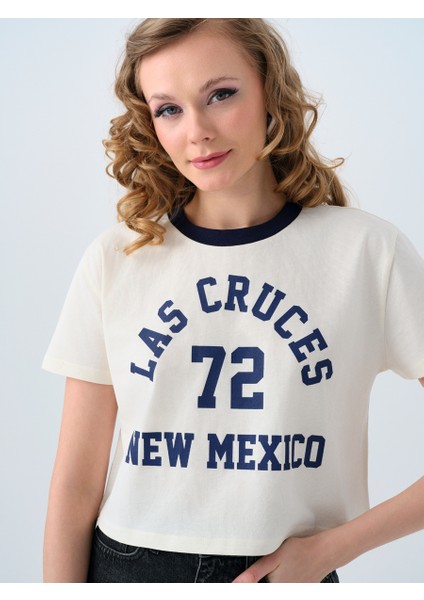 Long Crop Kadın Tshirt K.kol