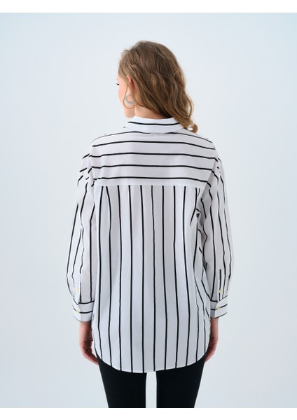 Regular Fit Kadın Gömlek U.kol