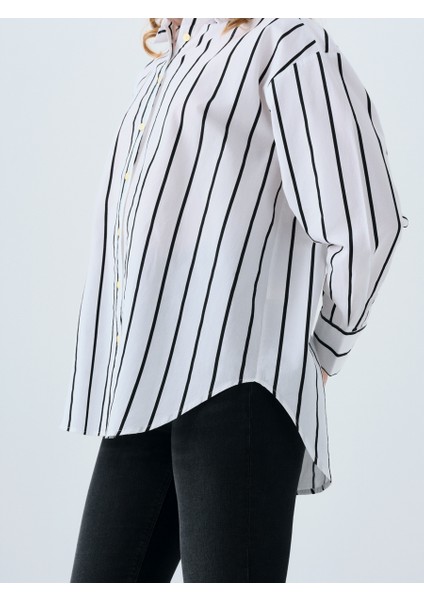 Regular Fit Kadın Gömlek U.kol