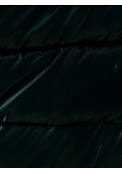 Yeşil Kadın Mont LF2037356 LF2037356004