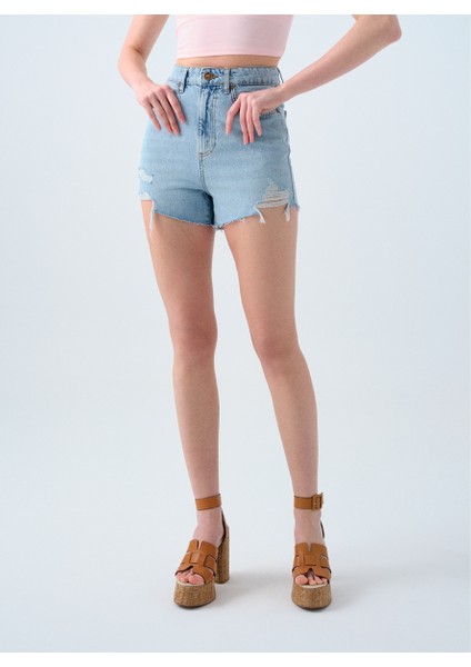 Regular Fit Kadın Şort