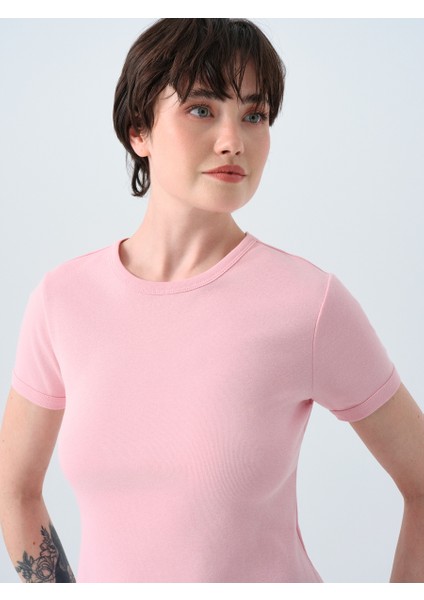 Fitted Kadın Tshirt K.kol