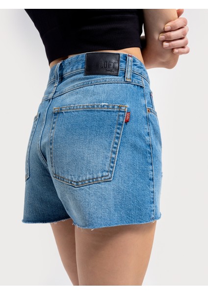 Slim Fit Kadın Şort