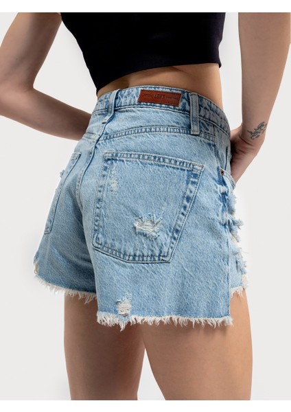 Regular Fit Kadın Şort