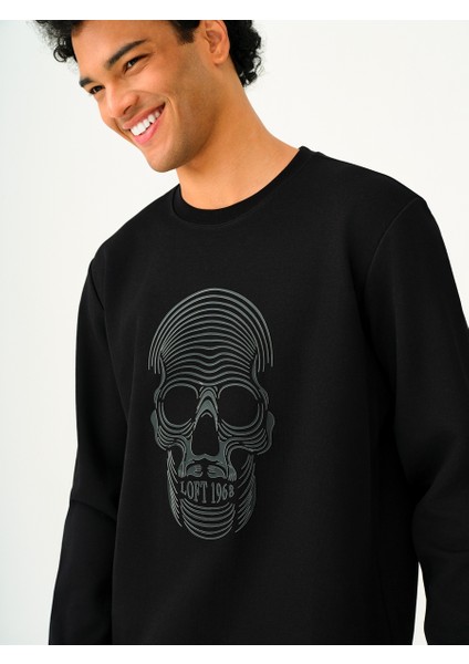 Regular Fit Erkek Sweatshirt