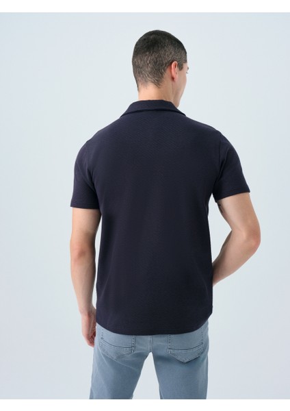 Lacivert Erkek T-Shirt LF2039329