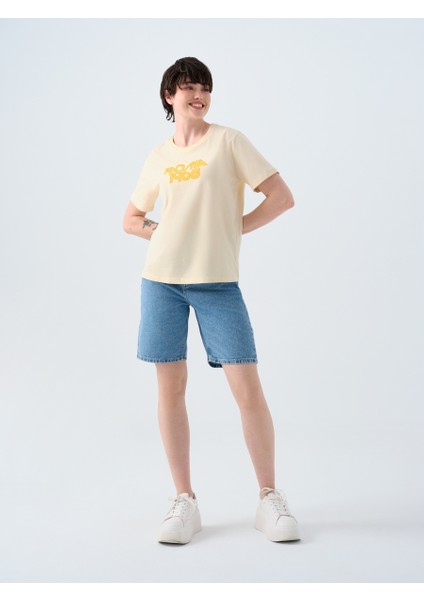 Regular Fit Kadın Tshirt K.kol