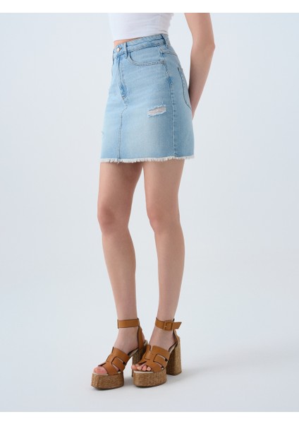 Slim Fit Kadın Etek