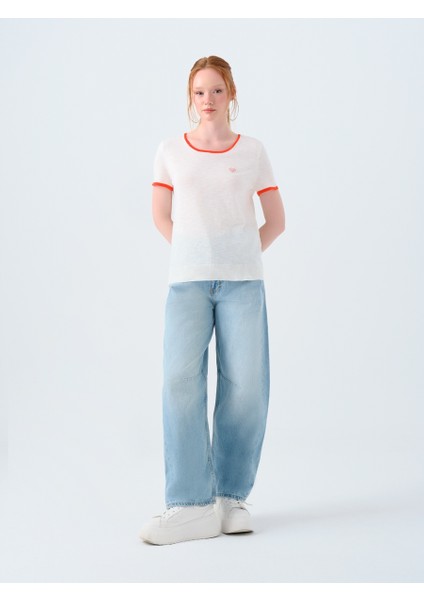 Regular Fit Kadın Bluz K.kol