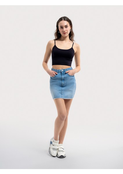 Kadın Etek Mavi LF2036210