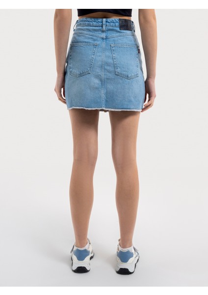 Kadın Etek Mavi LF2036210
