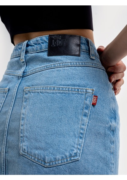 Kadın Etek Mavi LF2036210