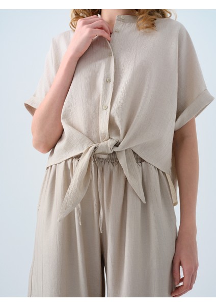 Regular Fit Kadın Gömlek K.kol